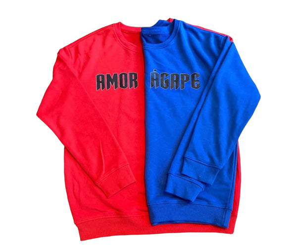 Amor Ágape Crew Necks